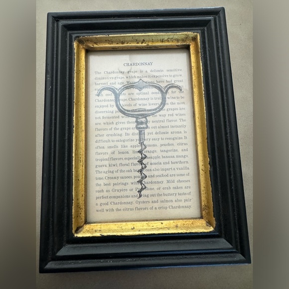 Two’s Company Vintage Corkscrew 5x7 Print, Chardonnay Theme Decor, 7 Available - Picture 2 of 6